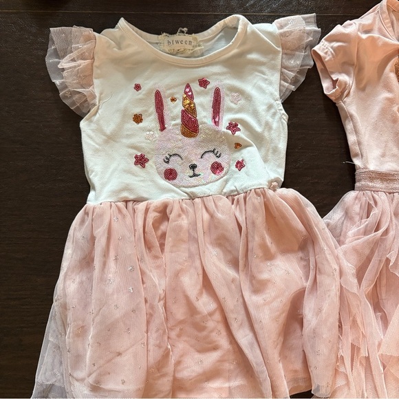 Girls 3T Super Soft Sequin Animal Dress Bundle - 2 qty - Picture 2 of 12
